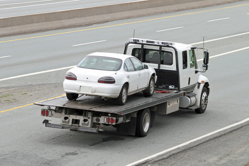 Tilt Bed Tow Truck